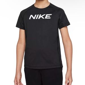 NIKE Boys' Pro Dri-FIT Short Sleeve Shirt
